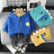 Autumn and winter boys long sleeve two-piece